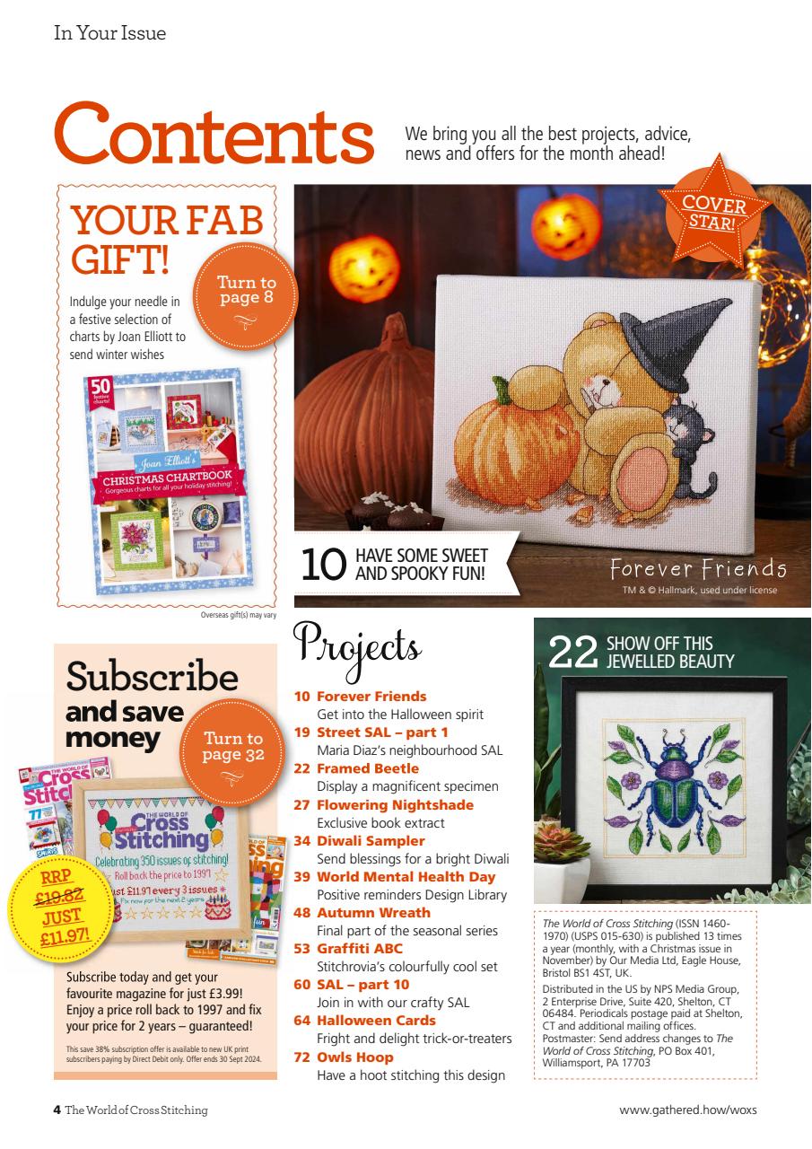 The World of Cross Stitching Preview Pages