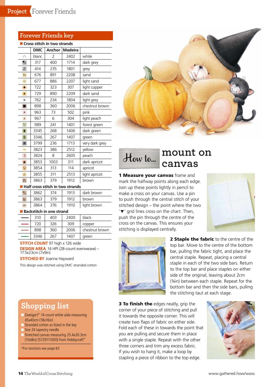 The World of Cross Stitching Preview Pages