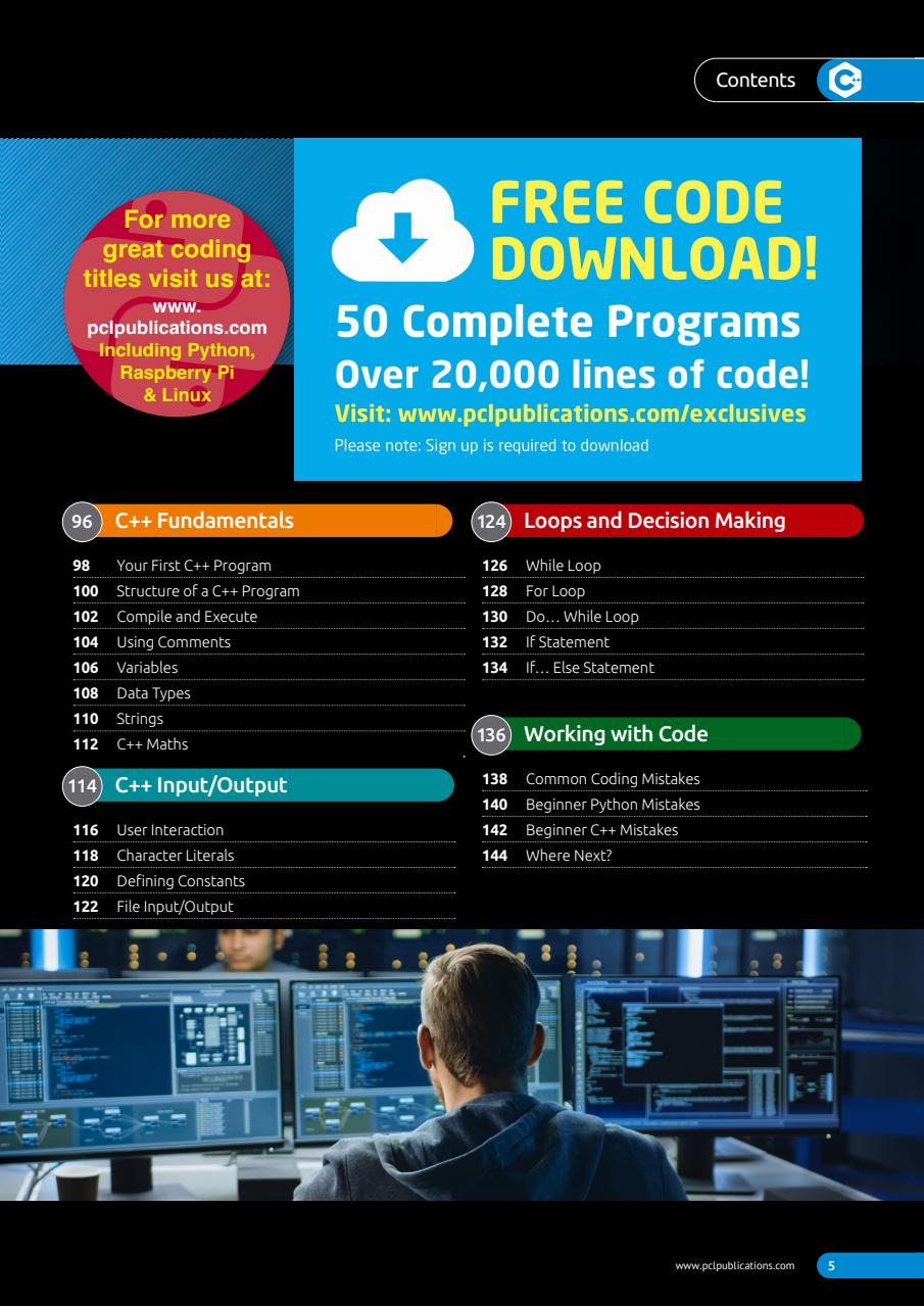 Python & C++ The Complete Manual Preview Pages