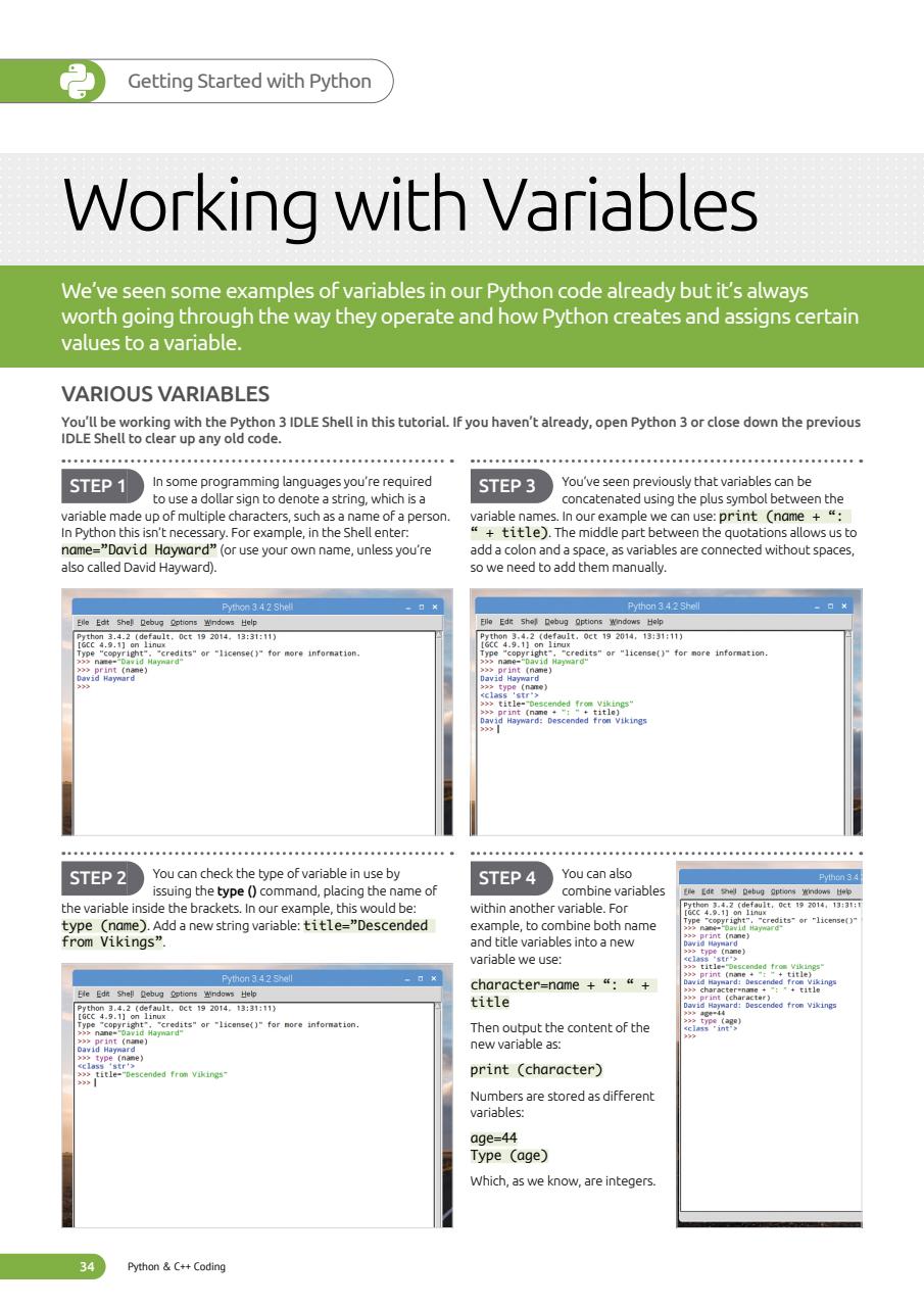 Python & C++ The Complete Manual Preview Pages