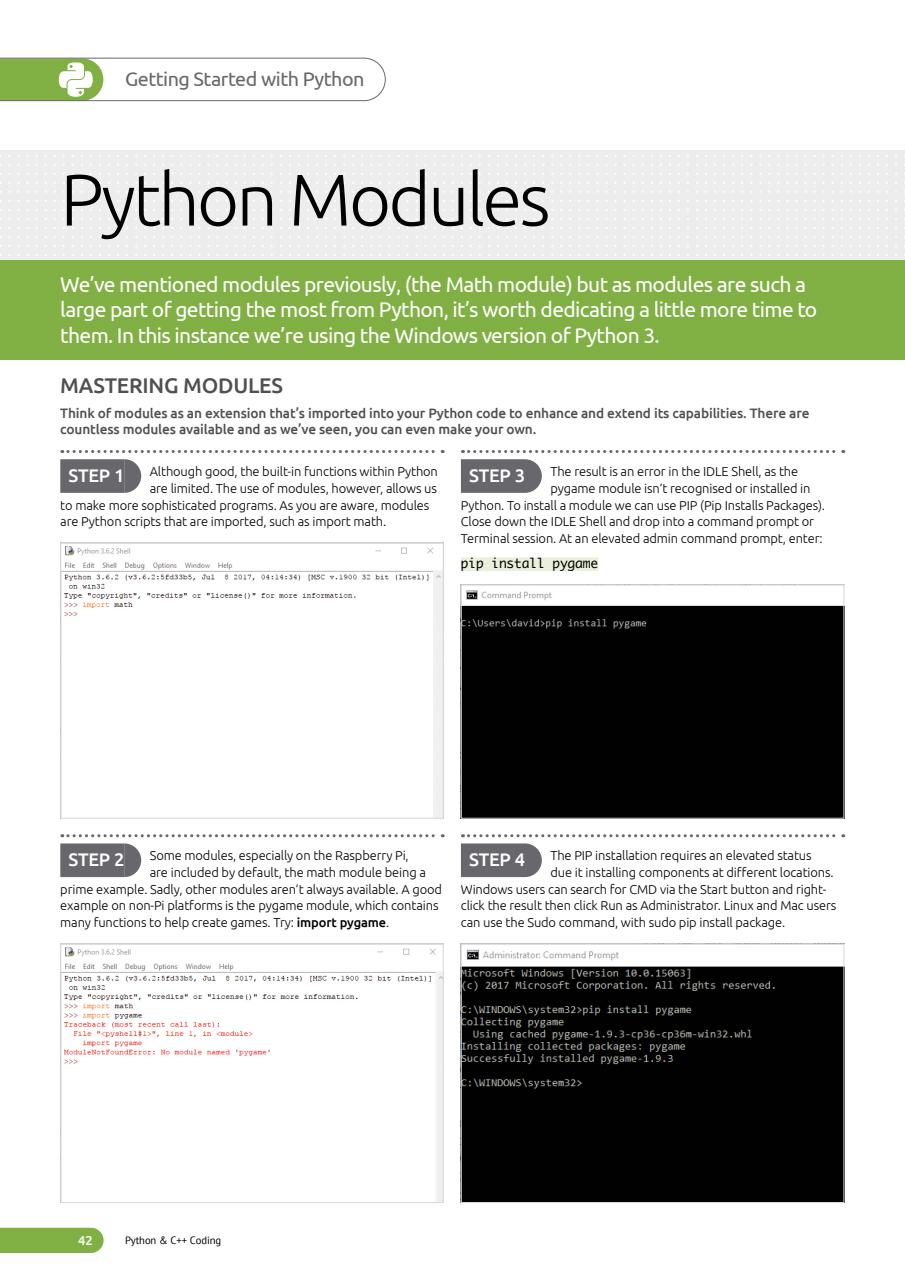 Python & C++ The Complete Manual Preview Pages