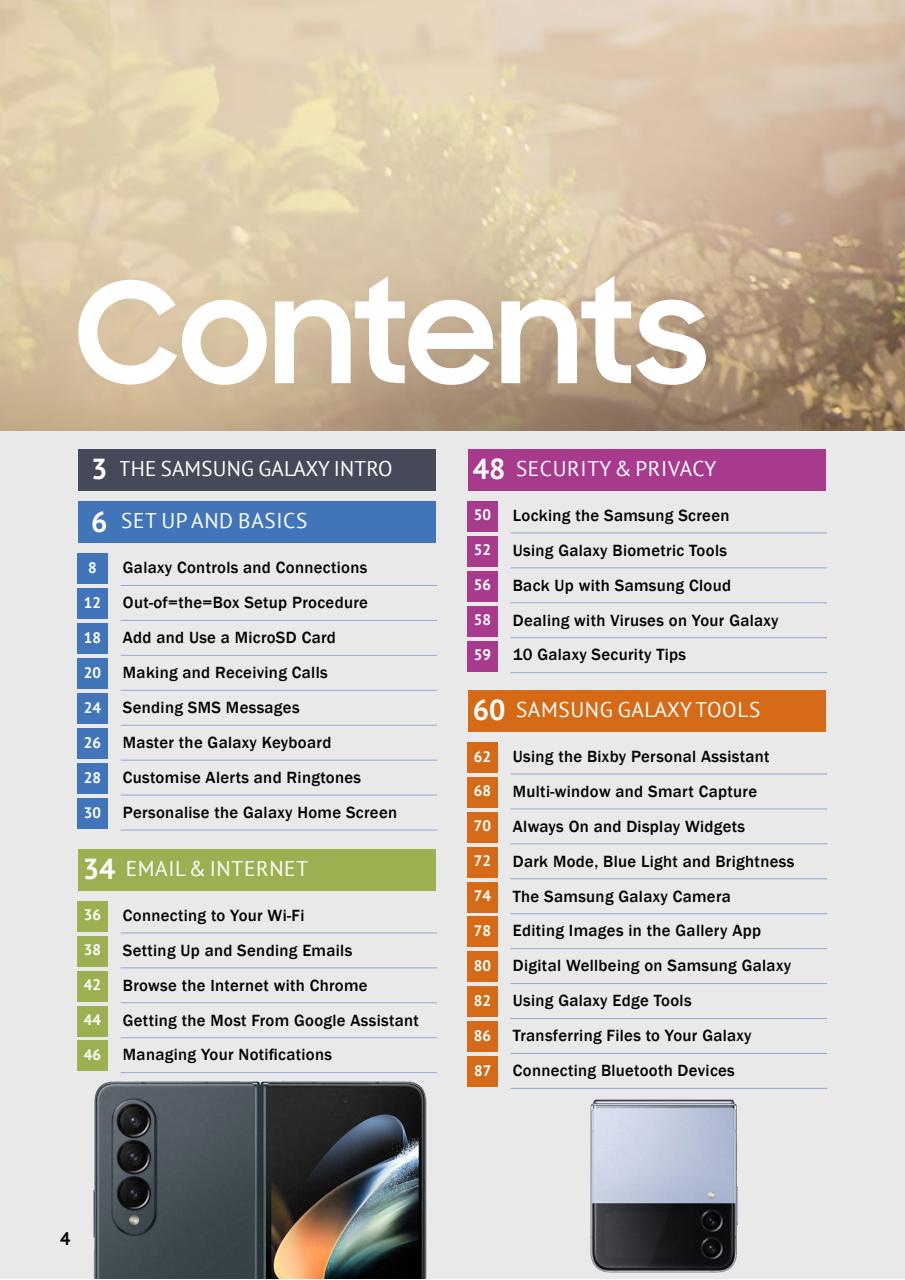 Samsung Galaxy The Complete Manual Preview Pages