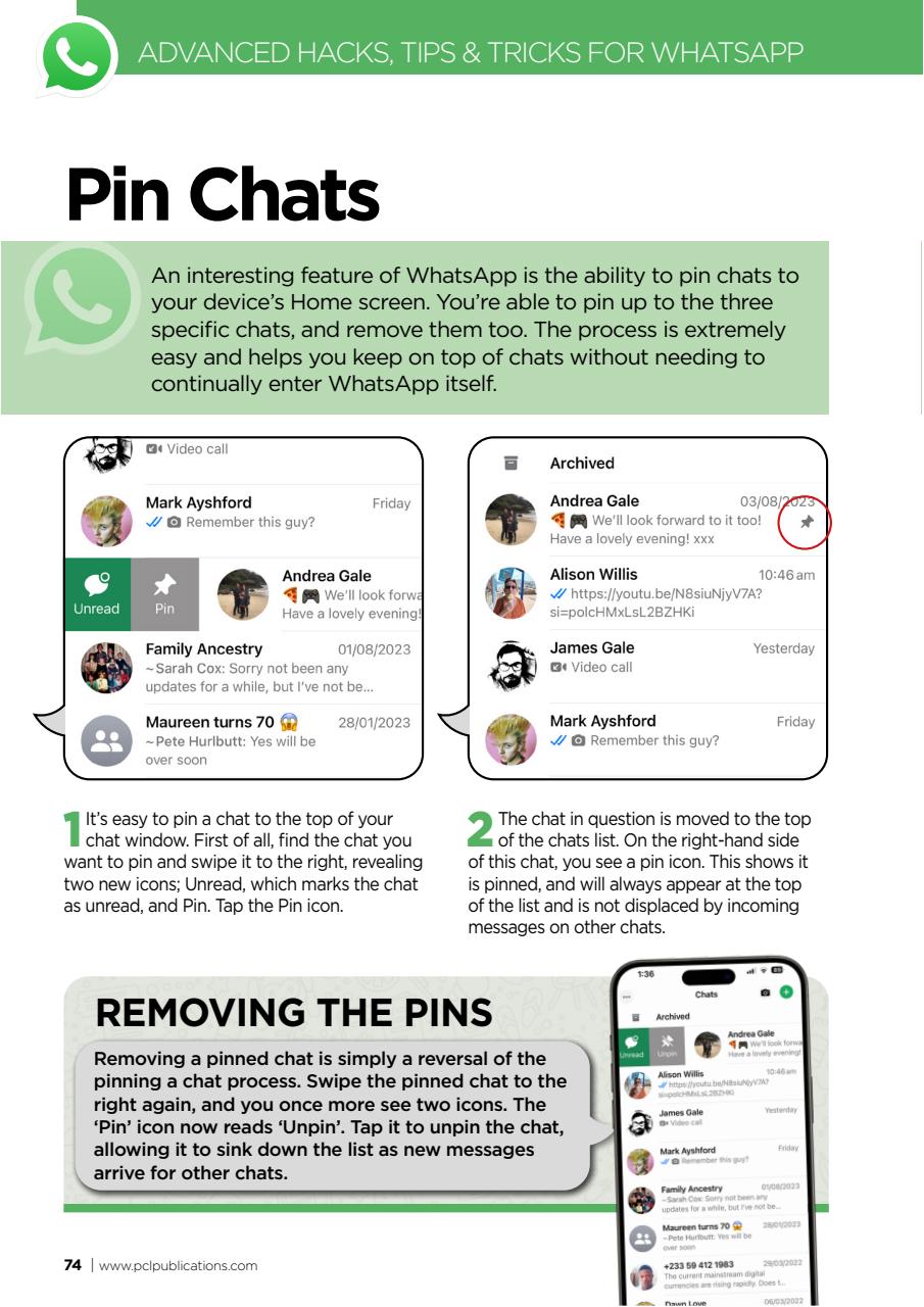WhatsApp The Complete Manual Preview Pages