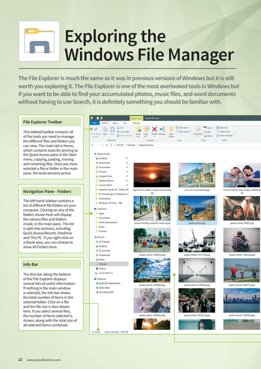 Windows 10 The Complete Manual Preview Pages