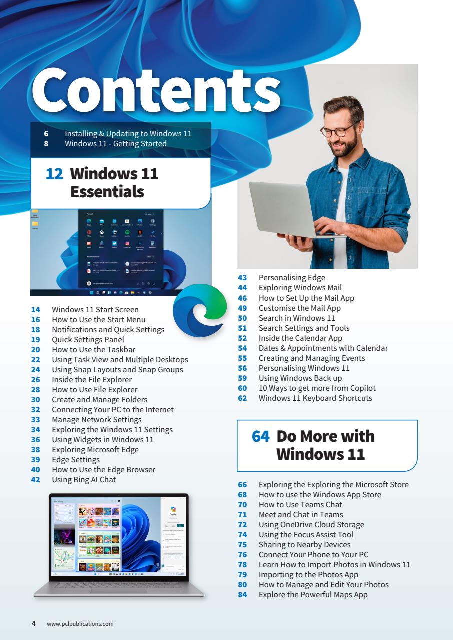 Windows 11 The Complete Manual Preview Pages