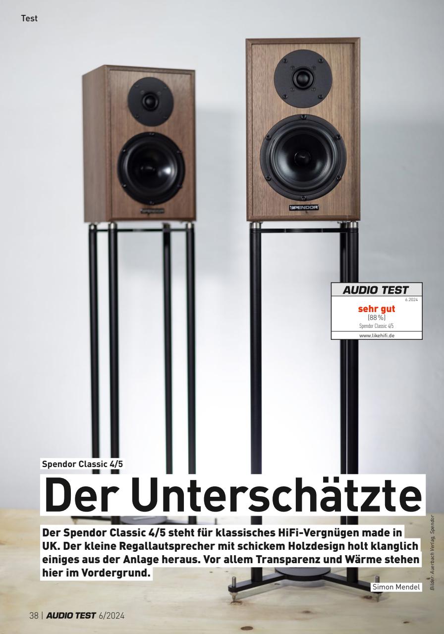 Audio Test Preview Pages