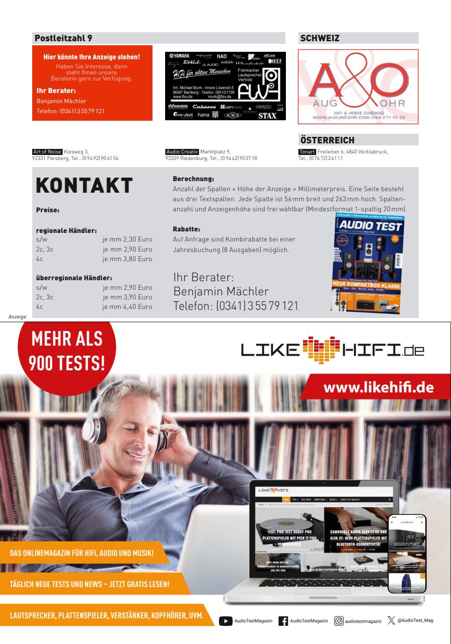 Audio Test Preview Pages