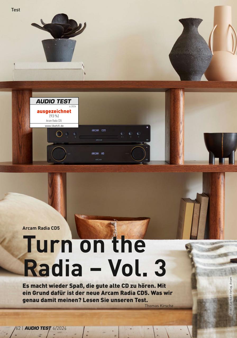 Audio Test Preview Pages