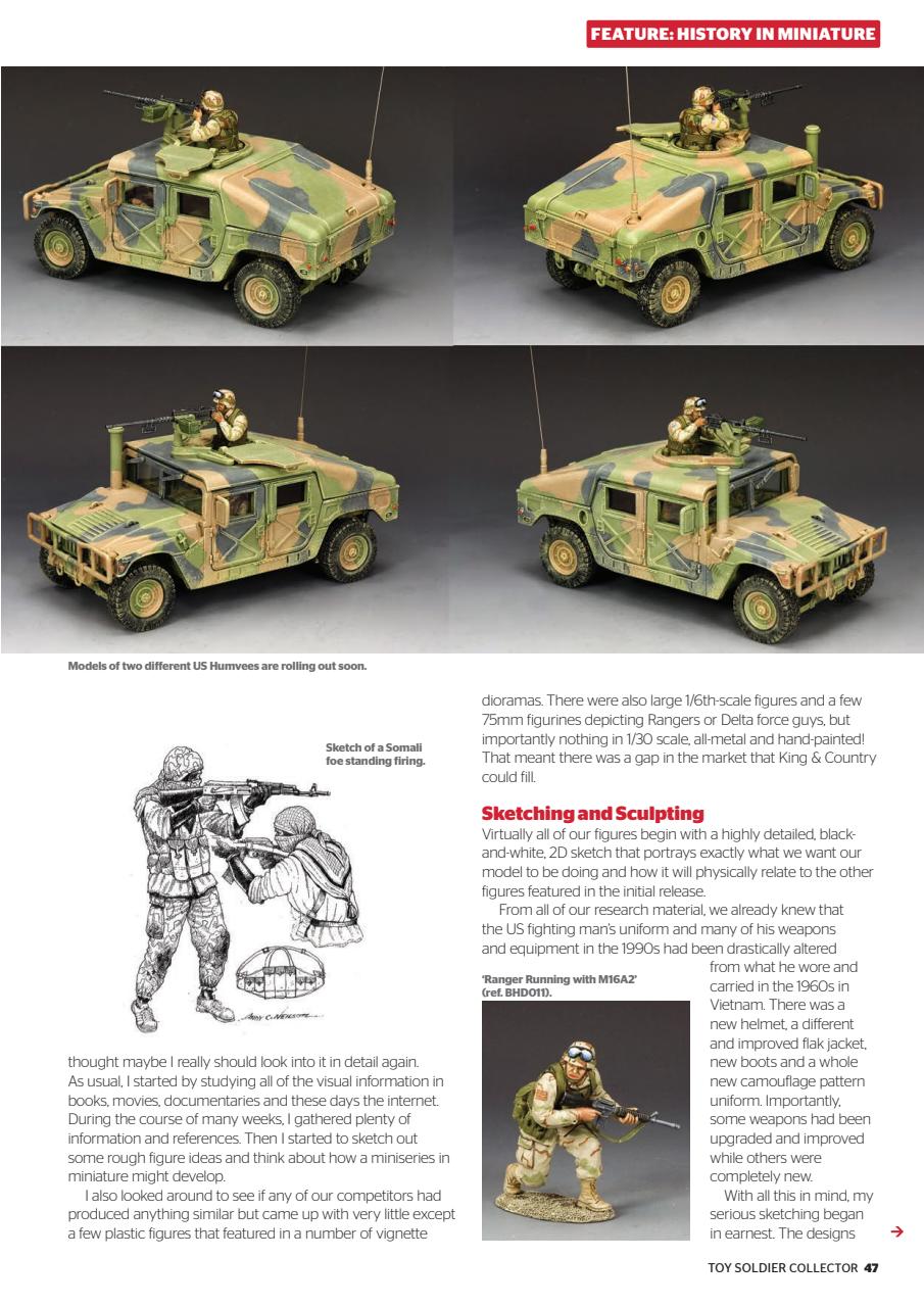 Toy Soldier Collector and Historical Figures Preview Pages