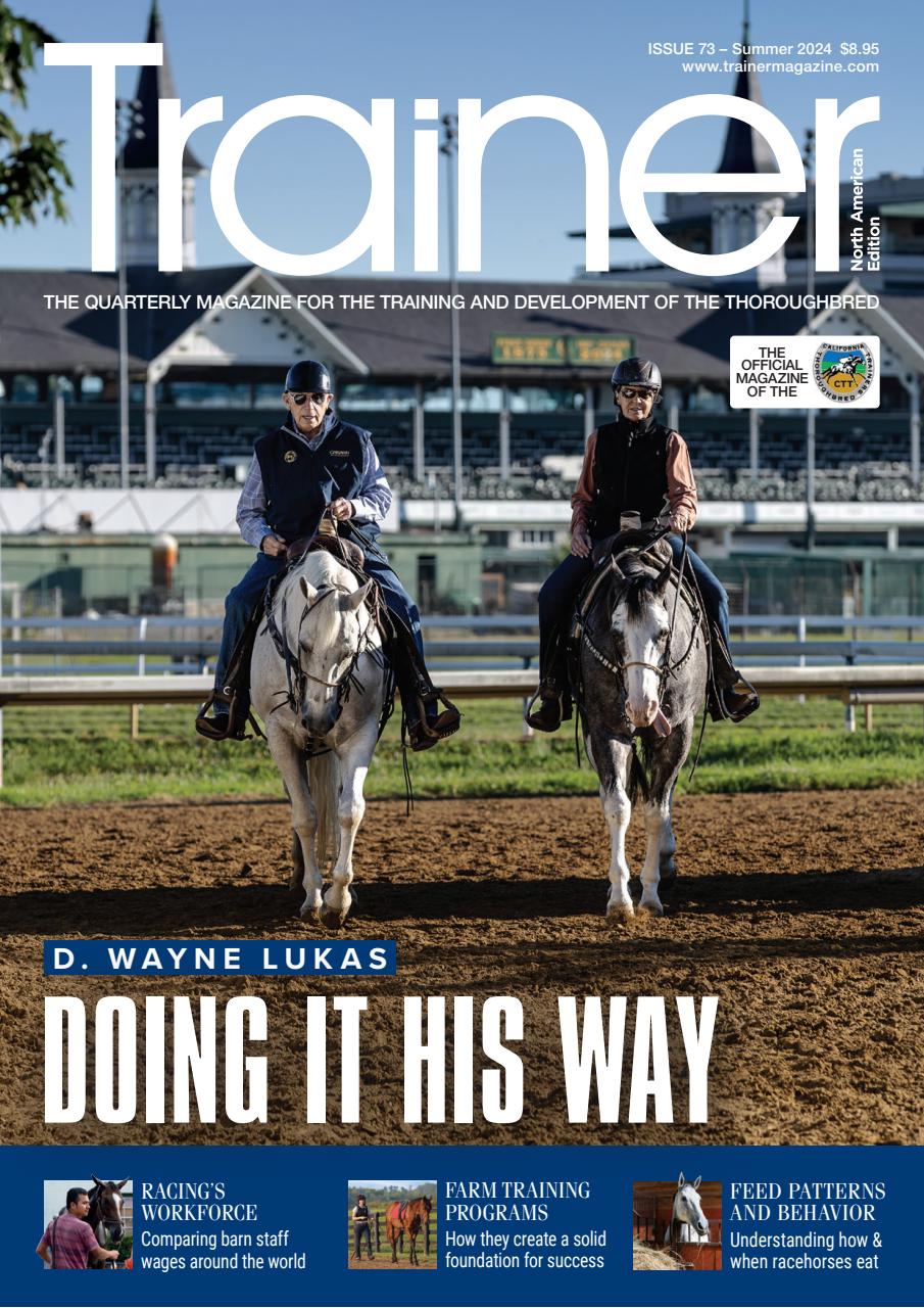 North American Trainer Magazine - horse racing Preview Pages