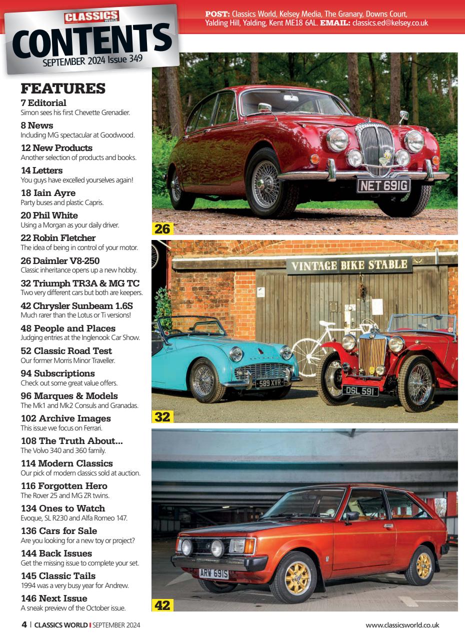 Classics World Preview Pages