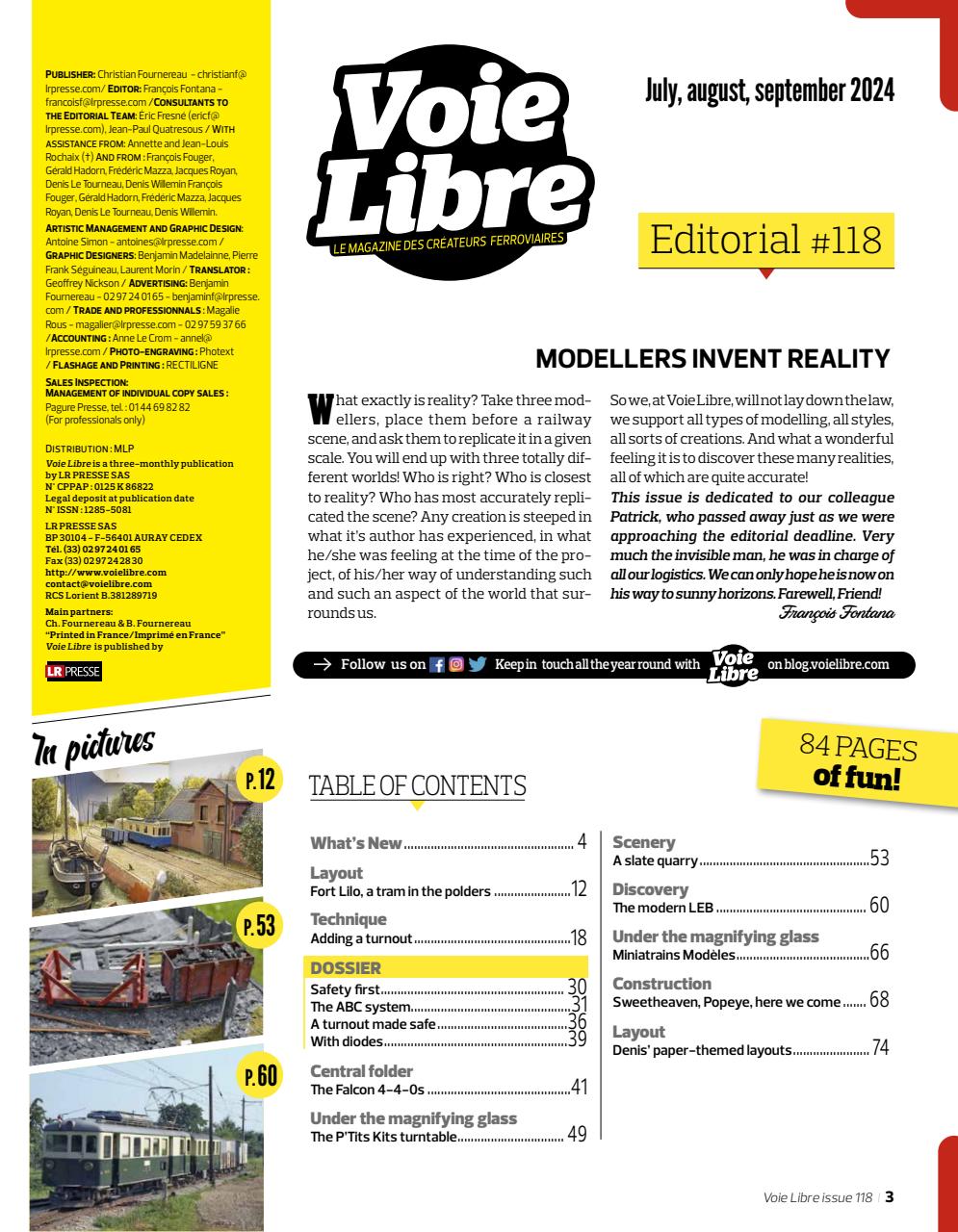 Voie Libre International Preview Pages