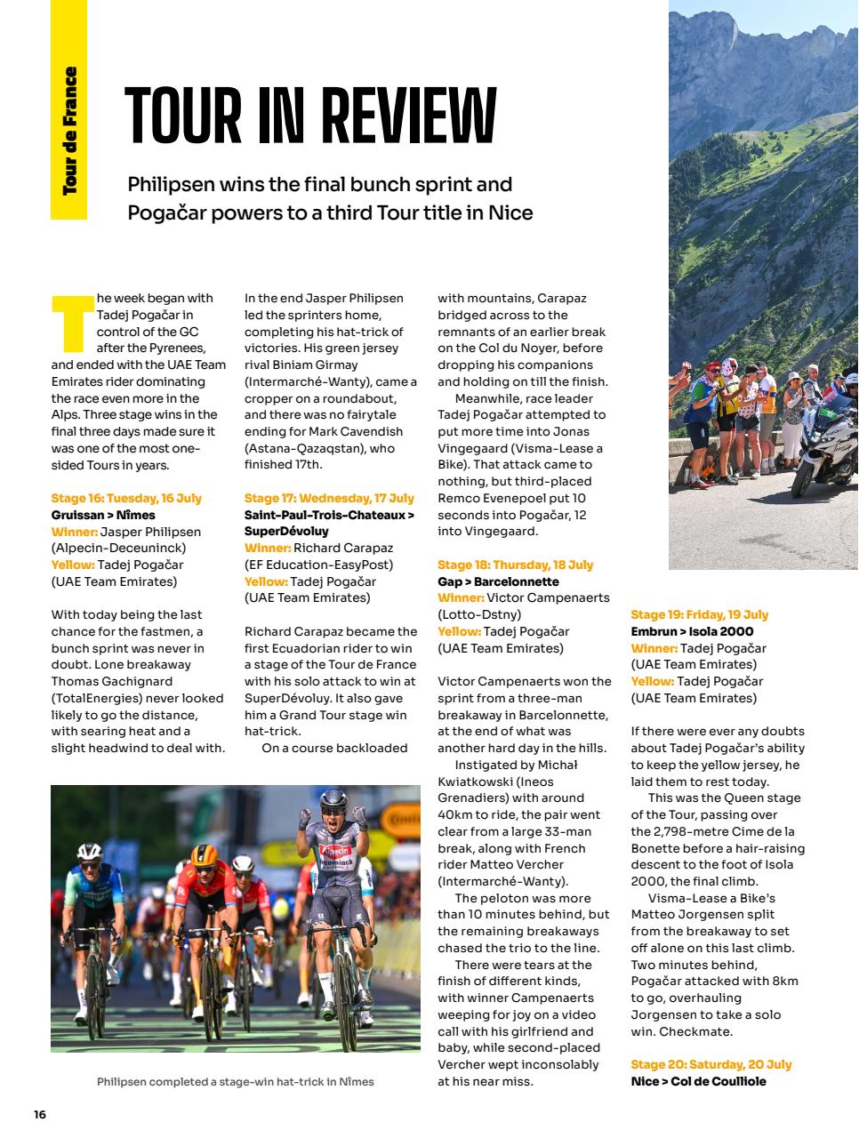 Cycling Weekly Preview Pages