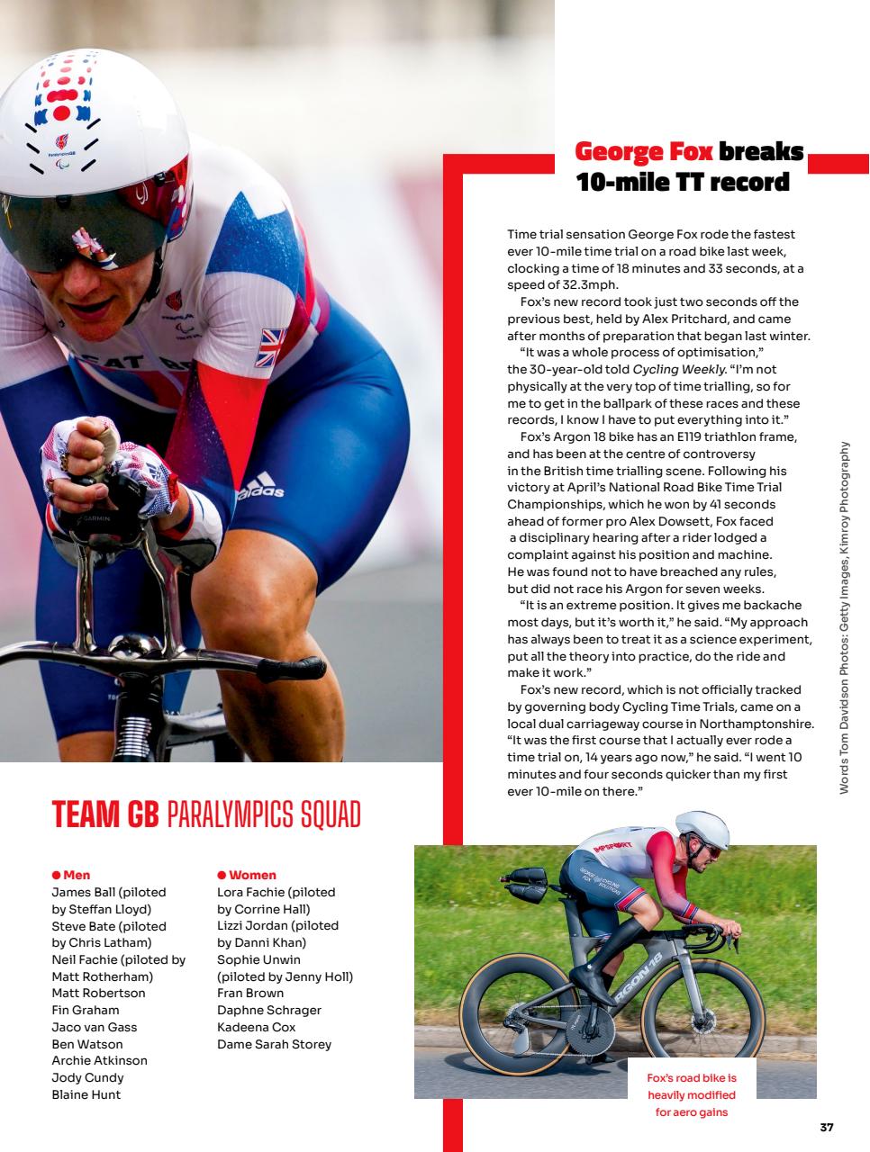 Cycling Weekly Preview Pages