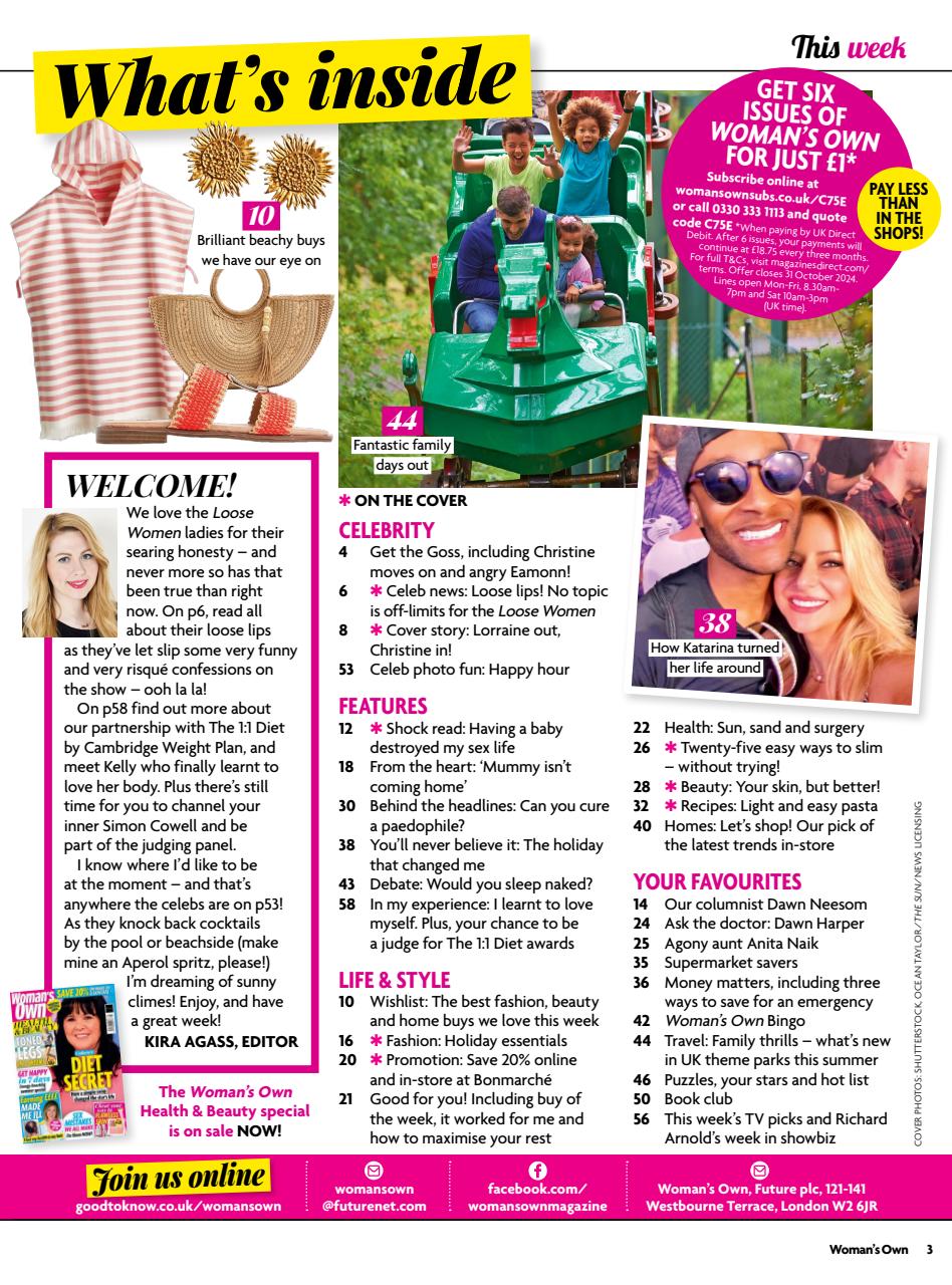 Woman's Own Preview Pages