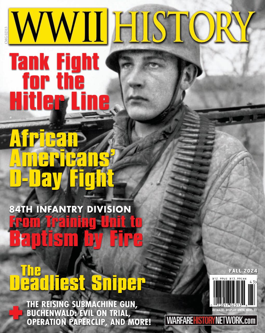 WW2 History Magazine Abonnements und Fall 2024 Ausgabe