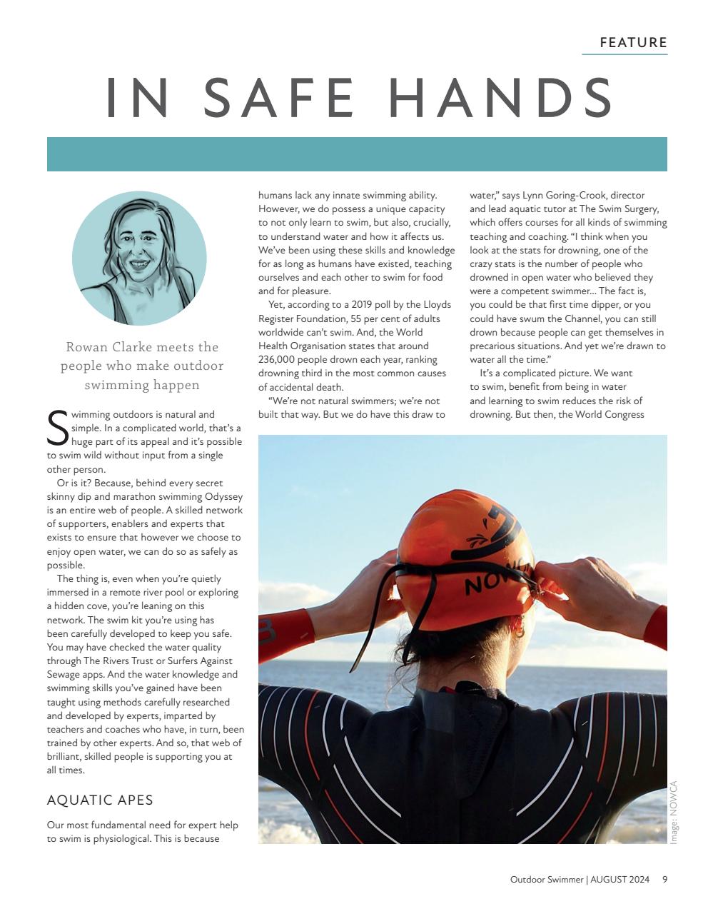 Outdoor Swimmer Preview Pages