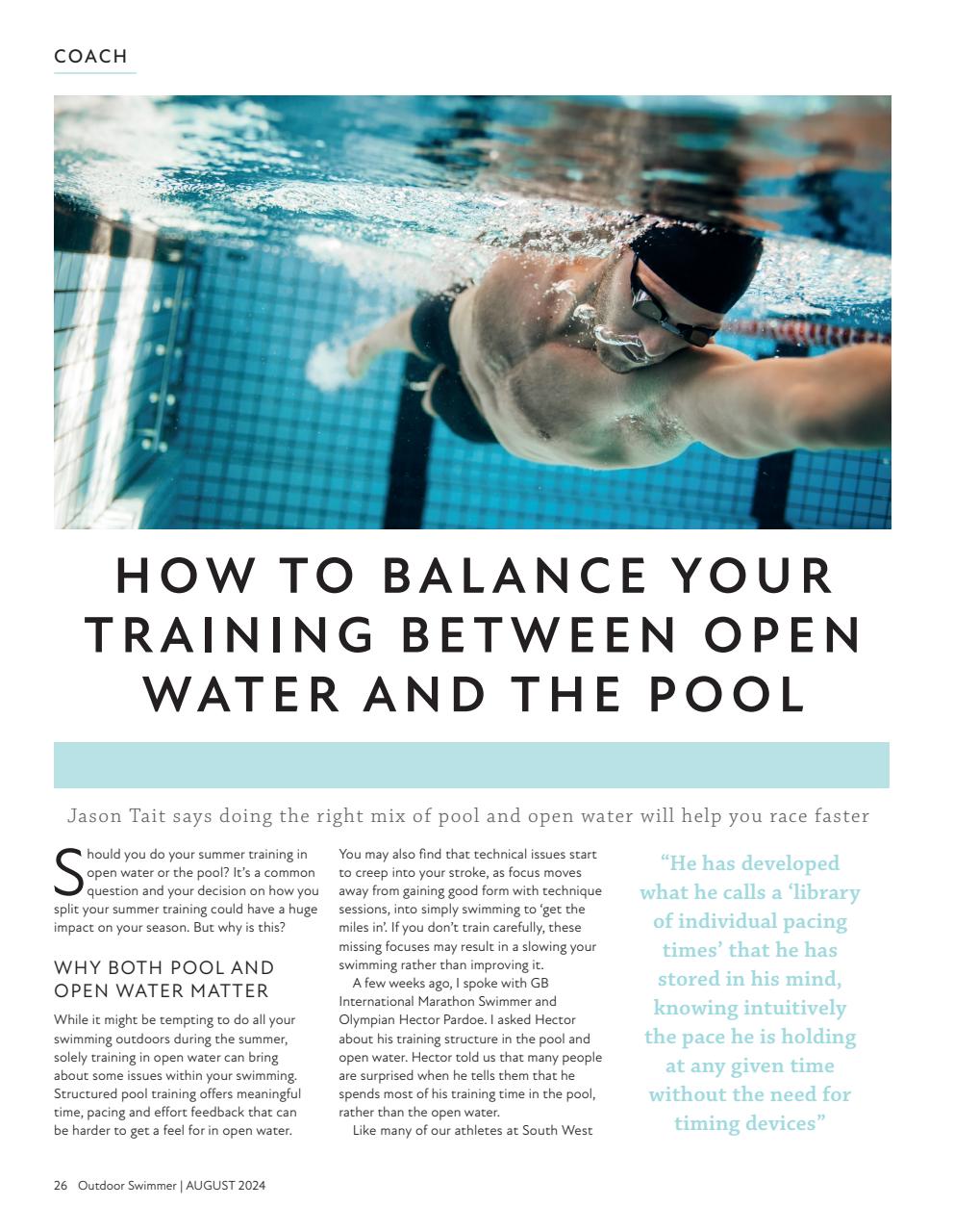 Outdoor Swimmer Preview Pages