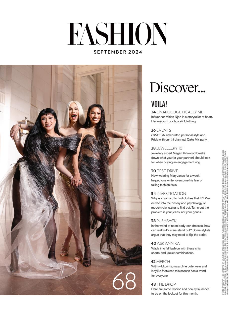 Fashion Magazine Preview Pages