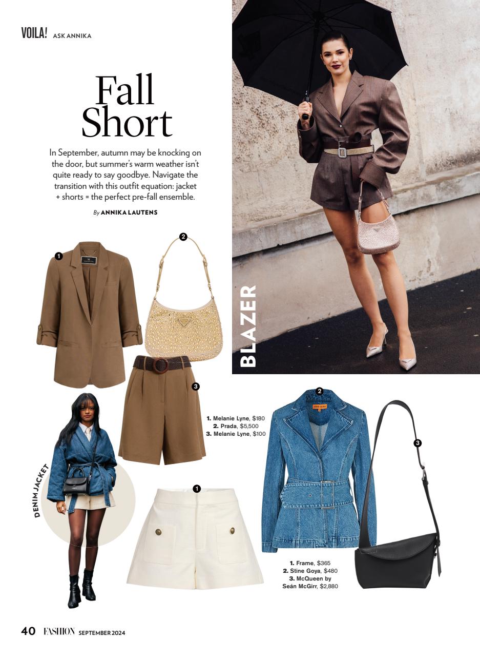 Fashion Magazine Preview Pages