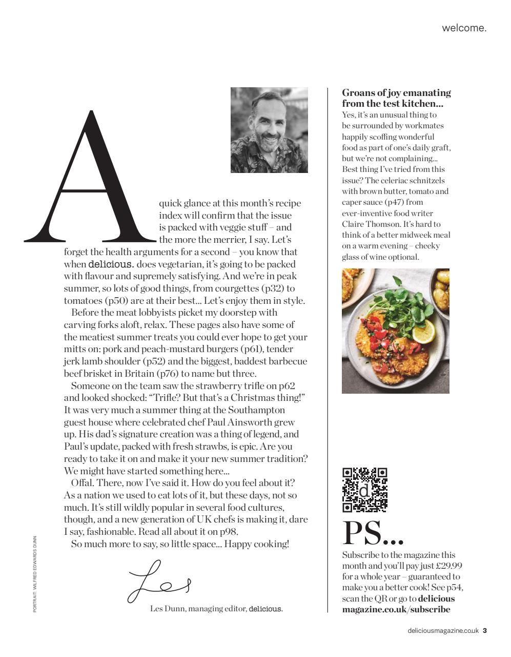 delicious. Magazine Preview Pages