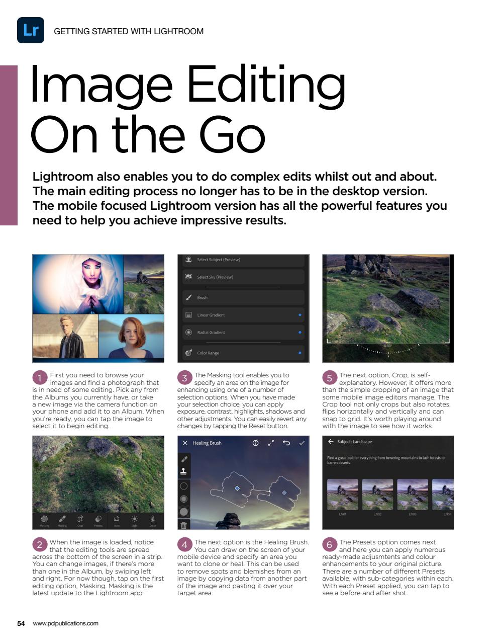 Photoshop Lightroom The Complete Manual Preview Pages