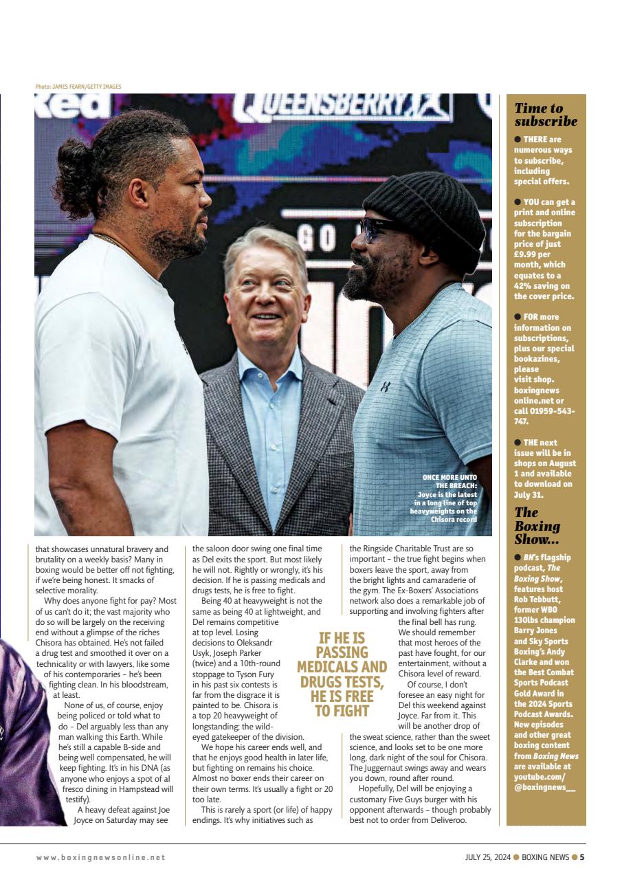 Boxing News Preview Pages