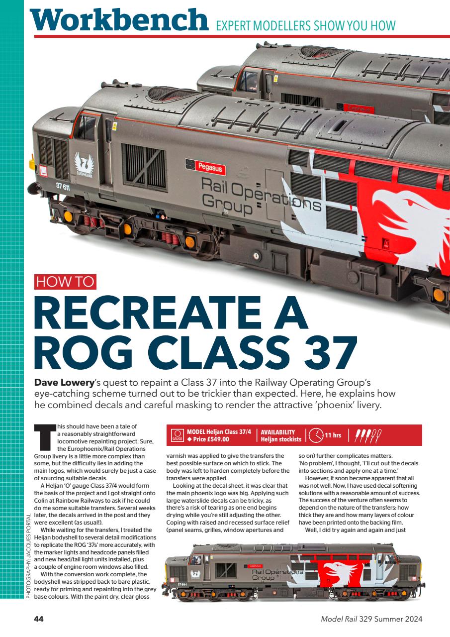 Model Rail Preview Pages