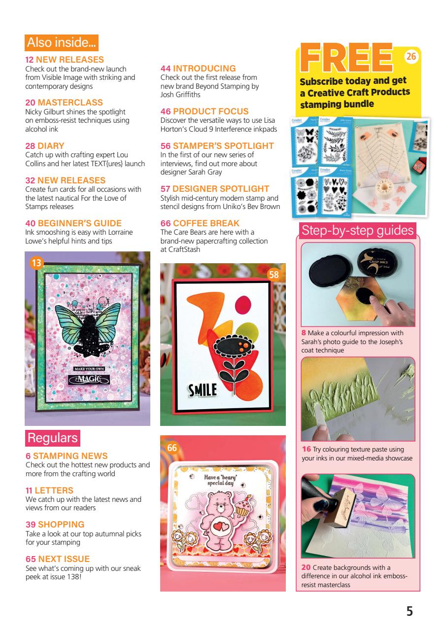 Creative Stamping Preview Pages