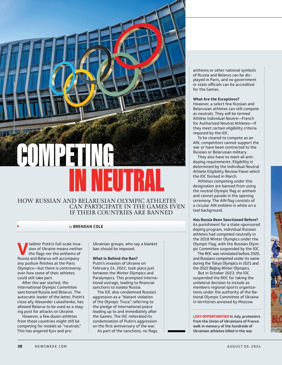 Newsweek International Preview Pages