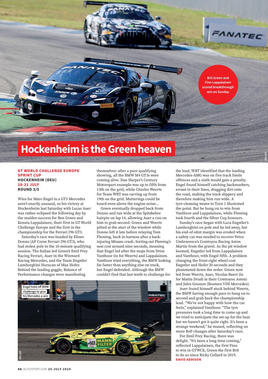 Autosport Preview Pages