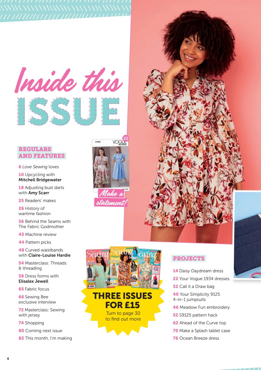 Love Sewing Preview Pages