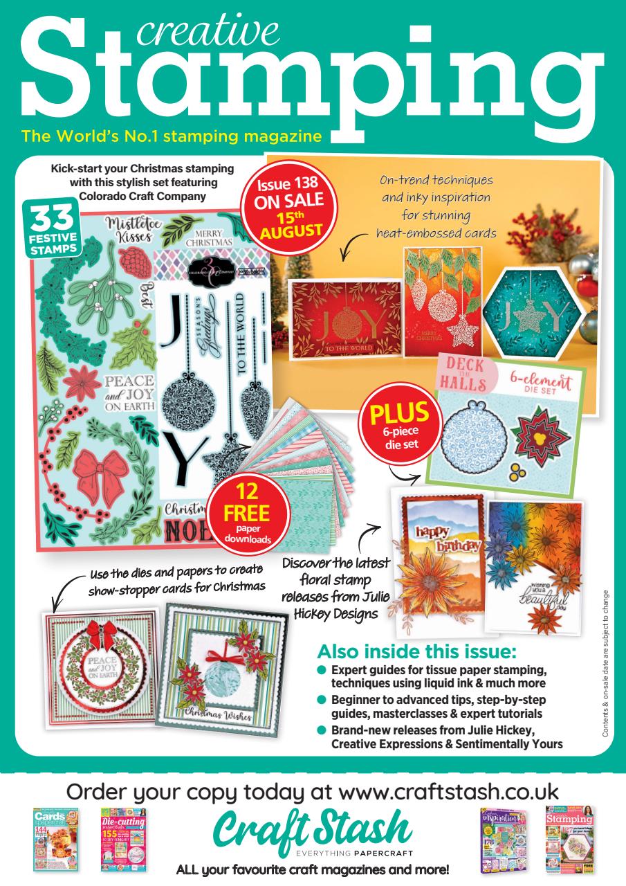 Simply Cards & Papercraft Preview Pages