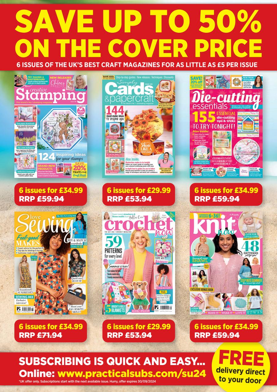Simply Cards & Papercraft Preview Pages