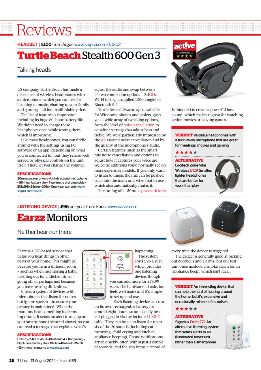 Computer Active Preview Pages