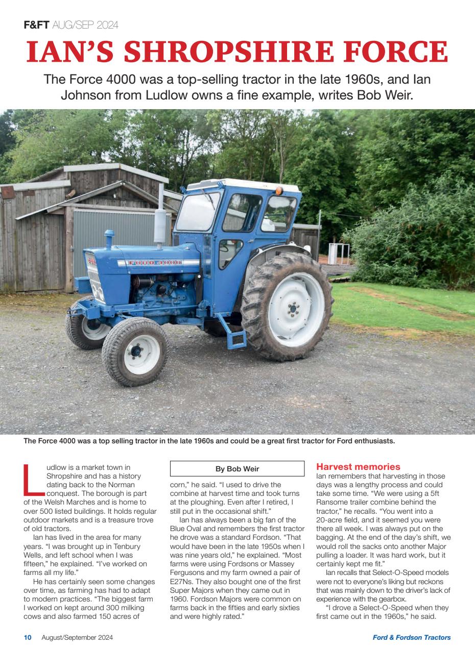 Ford & Fordson Preview Pages