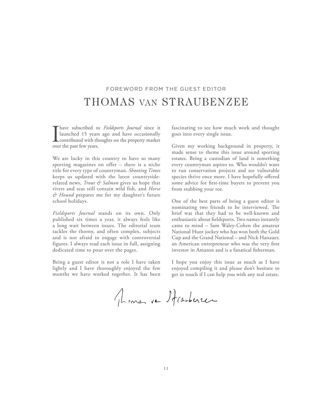 Fieldsports Journal Preview Pages