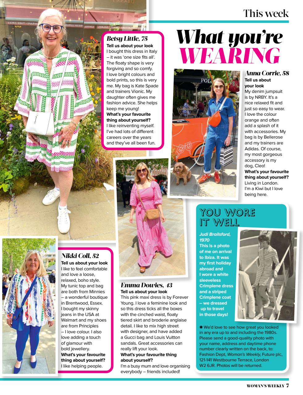 Woman's Weekly Preview Pages