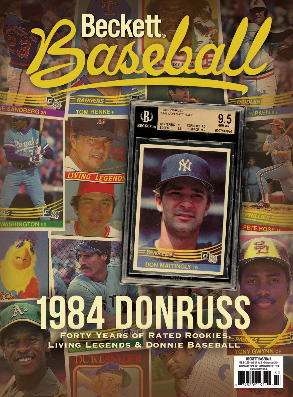 Beckett Baseball Magazine Preview Pages