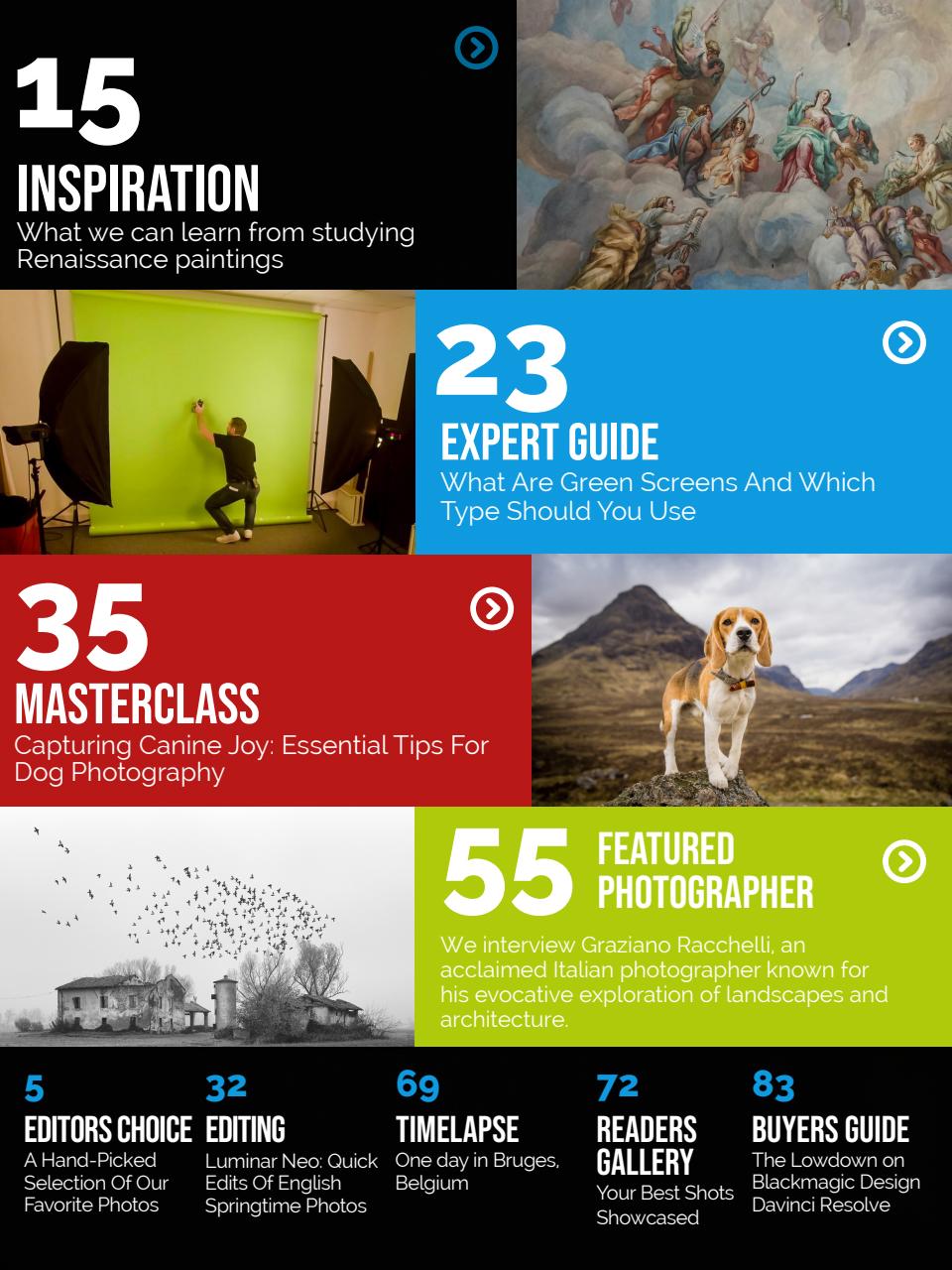 Photography Masterclass Magazine Preview Pages