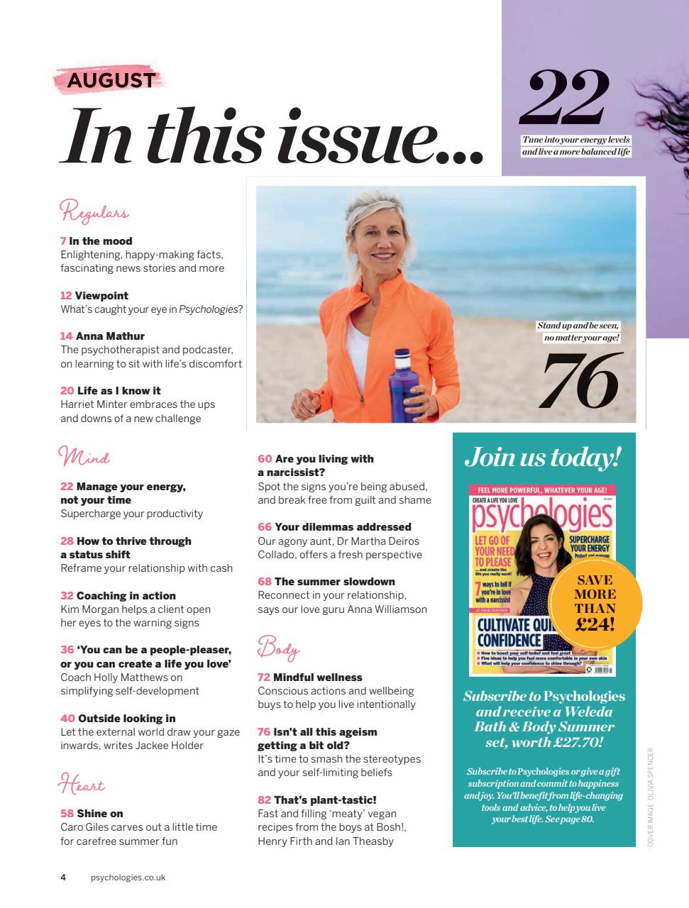 Psychologies Preview Pages