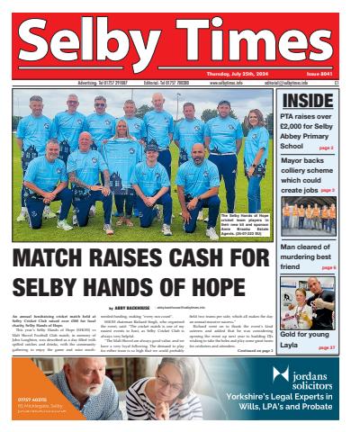 Selby Times issue July 25th 2024