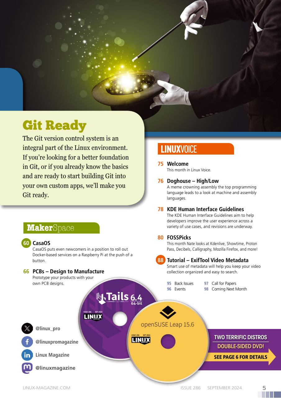 Linux Magazine Preview Pages