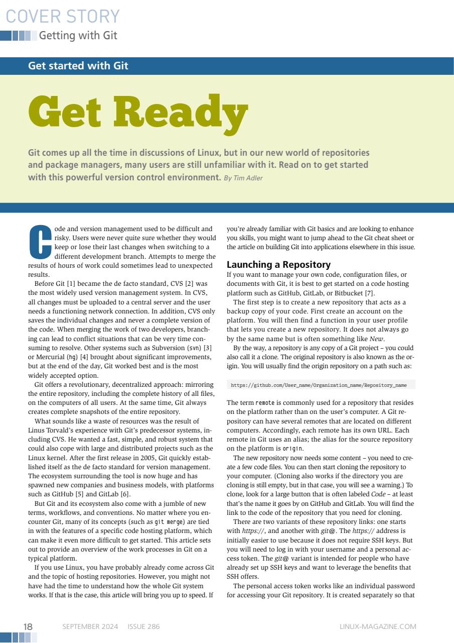 Linux Magazine Preview Pages