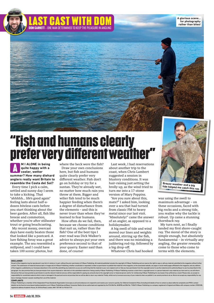 Angling Times Preview Pages