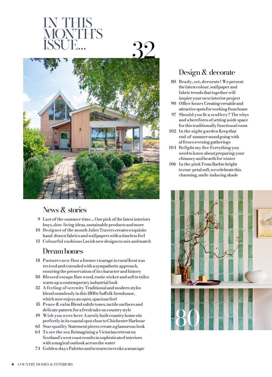 Country Homes & Interiors Preview Pages