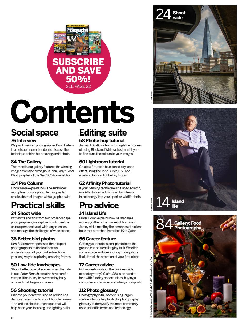 Digital Photographer Preview Pages