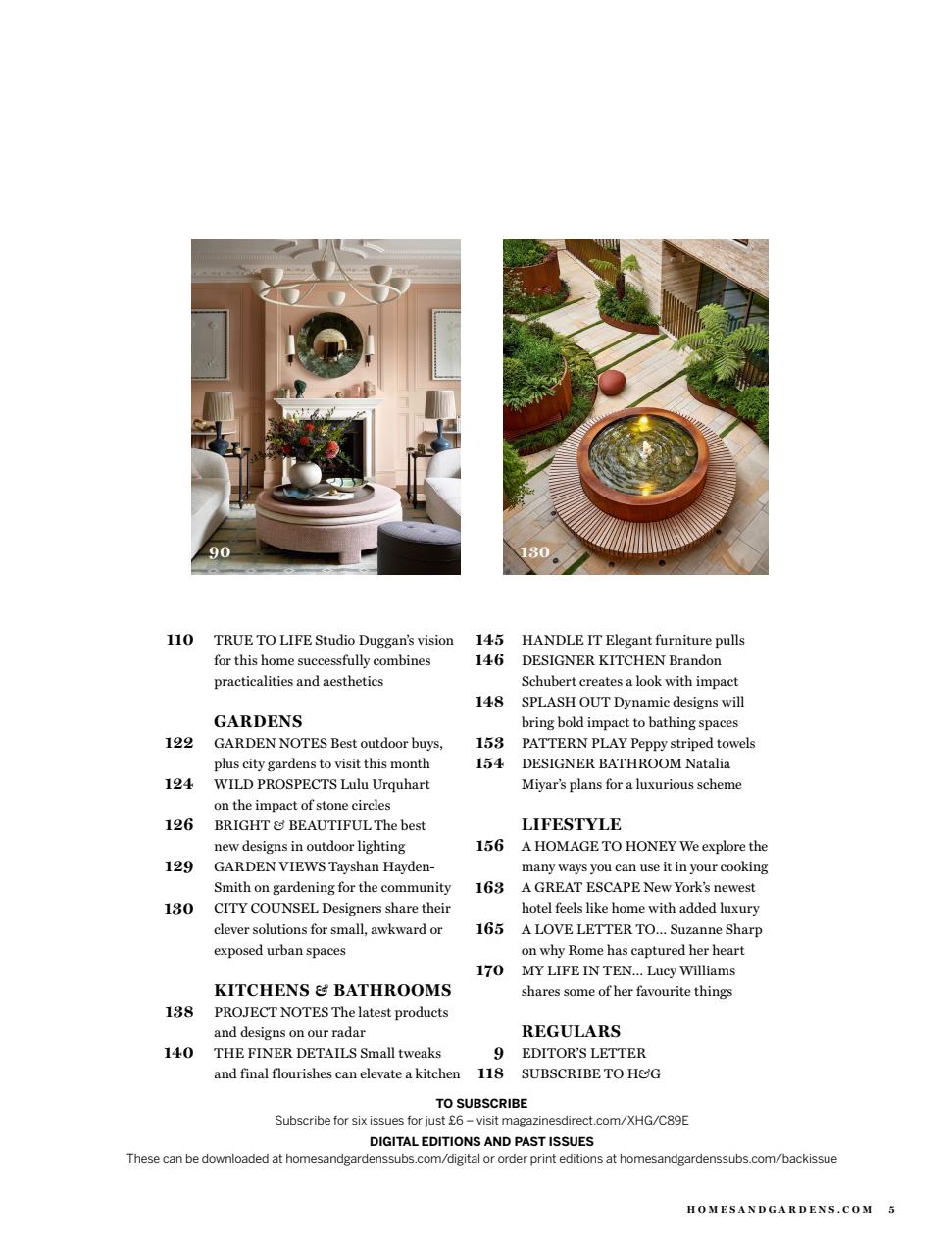 Homes & Gardens Preview Pages