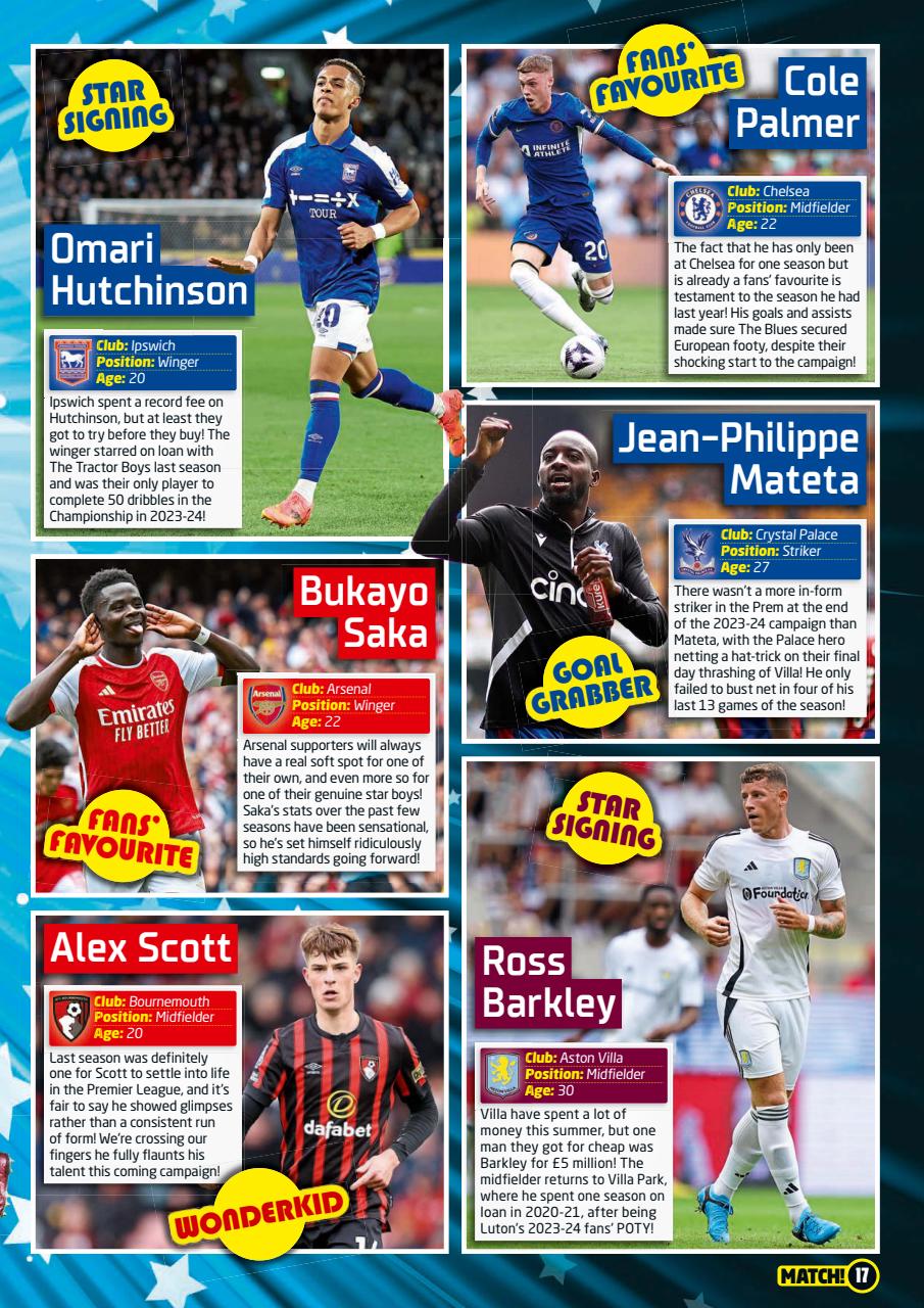 Match Magazine Subscriptions and 30 07 20254 Issue