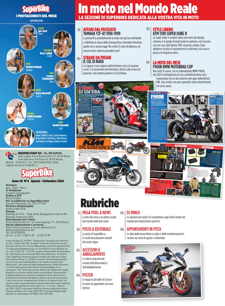 Superbike Italia Preview Pages